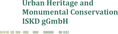 Graphisches Element, Logotype des Urban Heritage und Monumental Conservation ISKD gGmbH